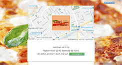 Desktop Screenshot of pizzeria-tantisaluti.at